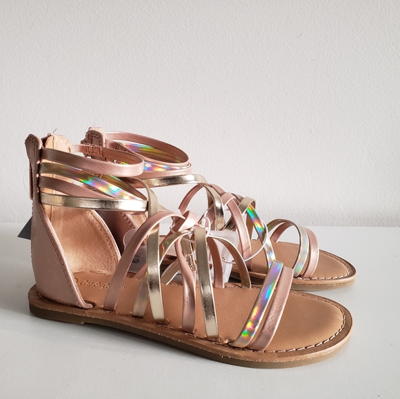 Cat & Jack Shoes Toddler Girls Rose Gold Dion Sandals Size 3 Poshmark